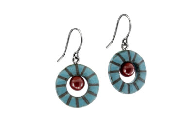 Ohrhänger Kugel in Kreis