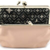 Doppelclip Leder Blush