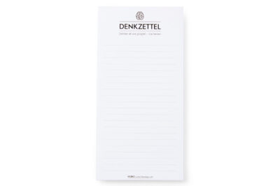 Denkzettel - Notizblock