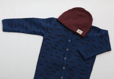 Strickmütze Burgunder