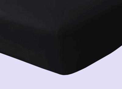 Spannbettlaken Kohle