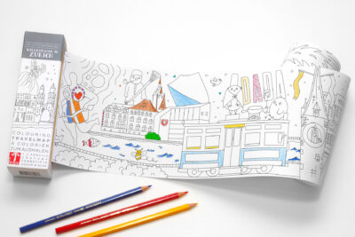 Travelmap - Ausmalrolle