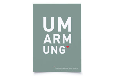 Postkarte - Serie Umarmung